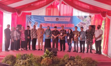 Wali Kota Blitar Terima Kunjungan Tim Penilaian Lapang Pelaksana Gotong Royong Terbaik Provinsi Jatim